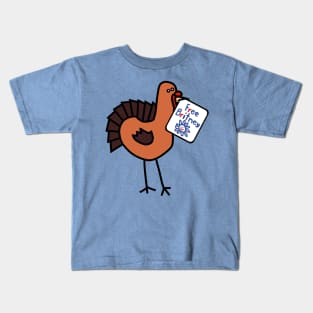 Free Britney with Thanksgiving Turkey Kids T-Shirt